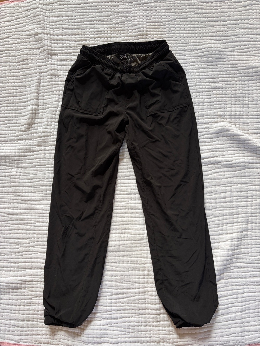 Athleta Girl Jogger Pants : fully lined grey soft material size 12 Large